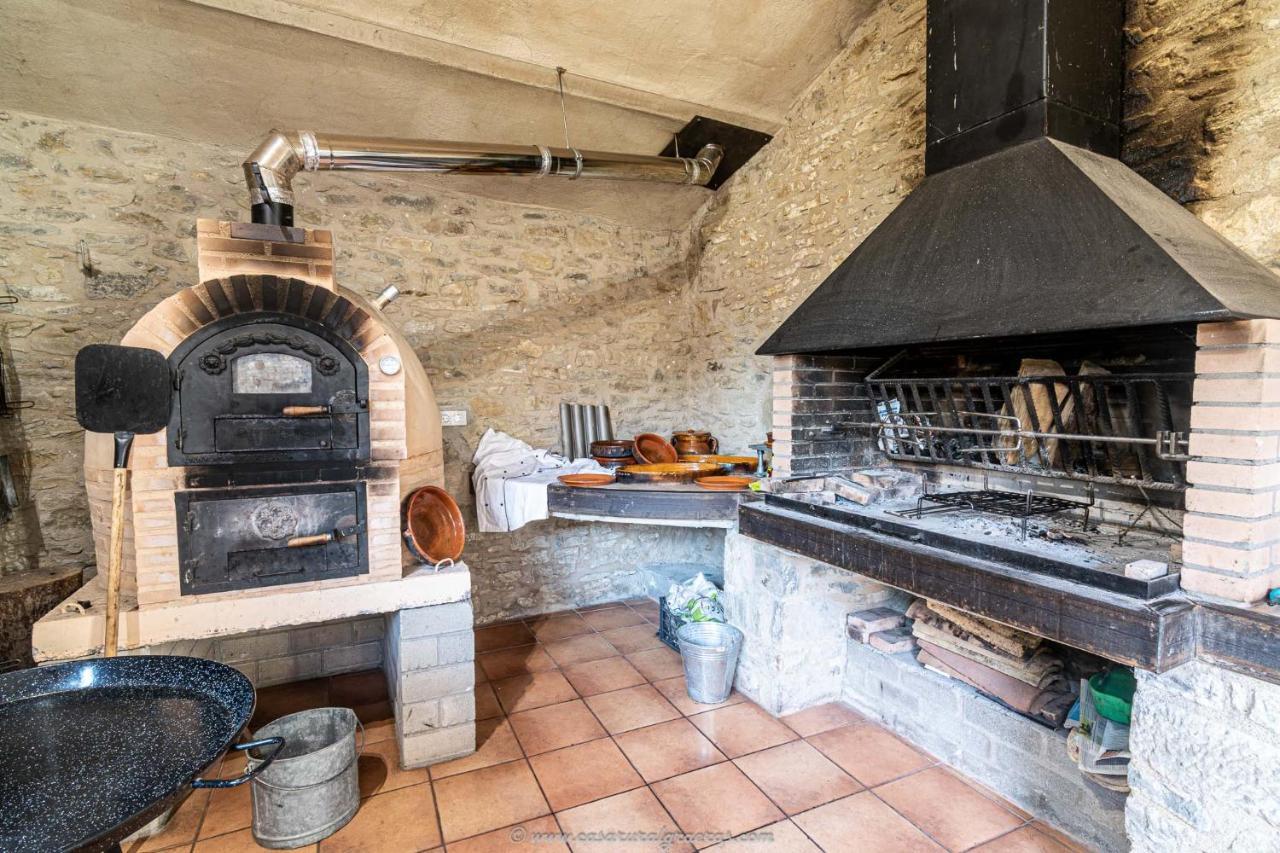 Casa Rural Graeras En Castigaleu Luaran gambar
