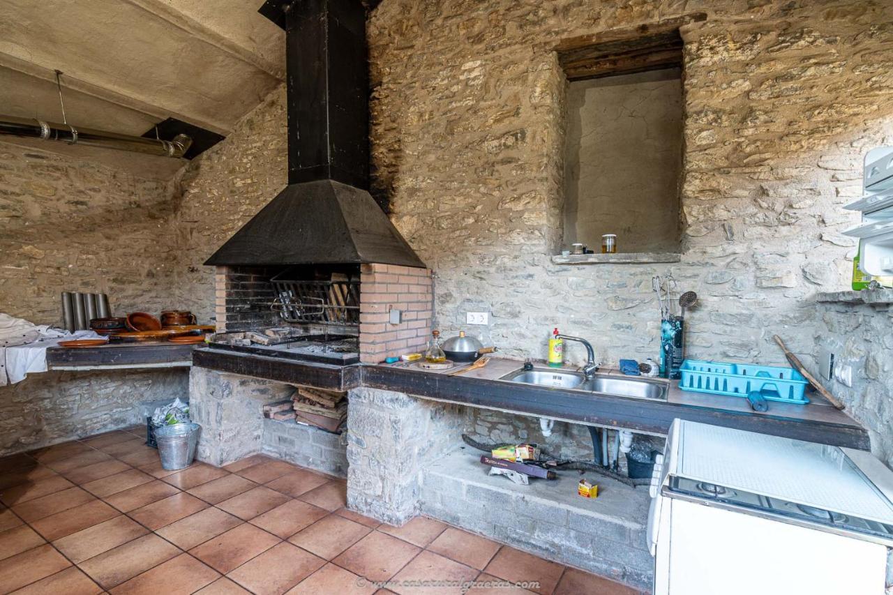 Casa Rural Graeras En Castigaleu Luaran gambar