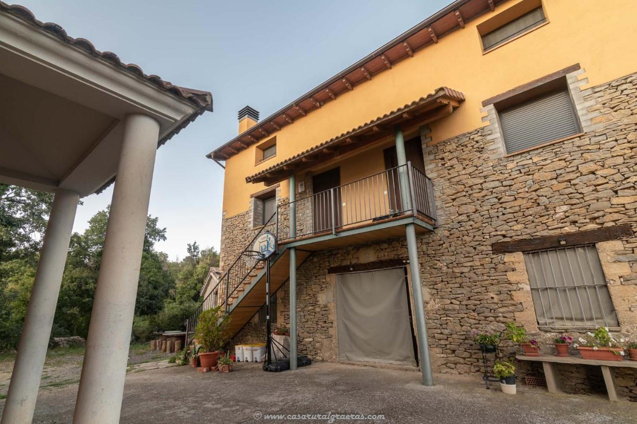 Casa Rural Graeras En Castigaleu Luaran gambar